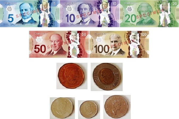カナダドル貨幣